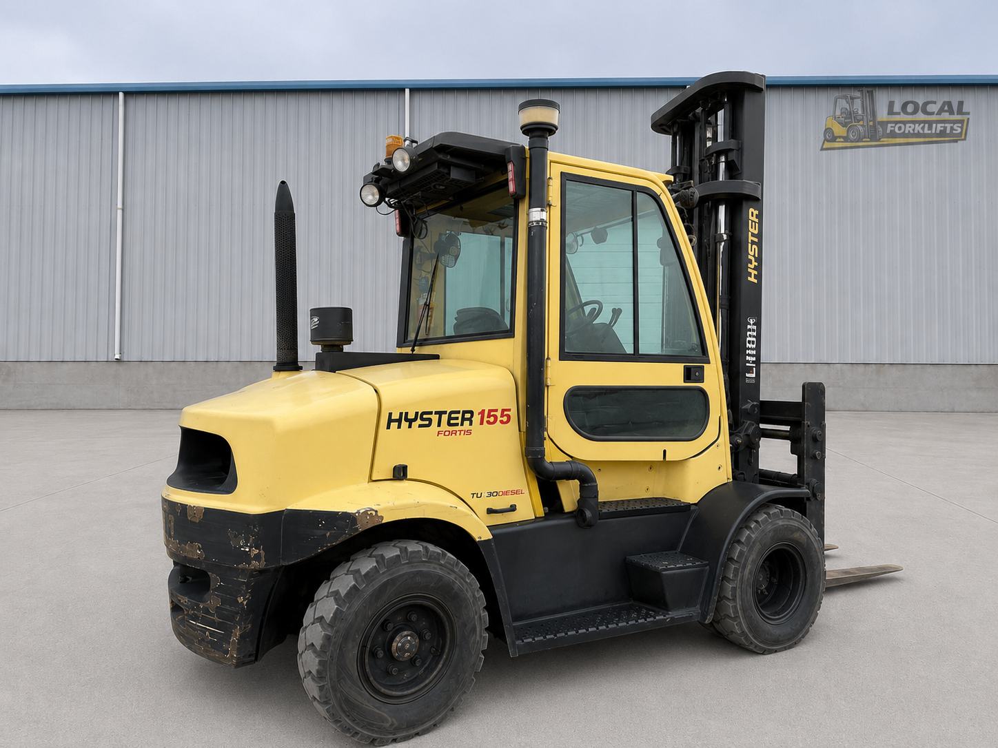 2019 Hyster H155FT 15,500#