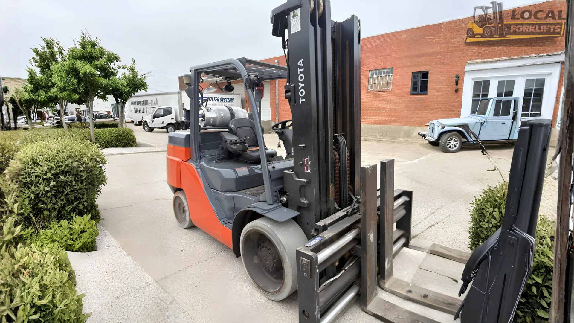 2019 Toyota 8FGC70U 15,500#