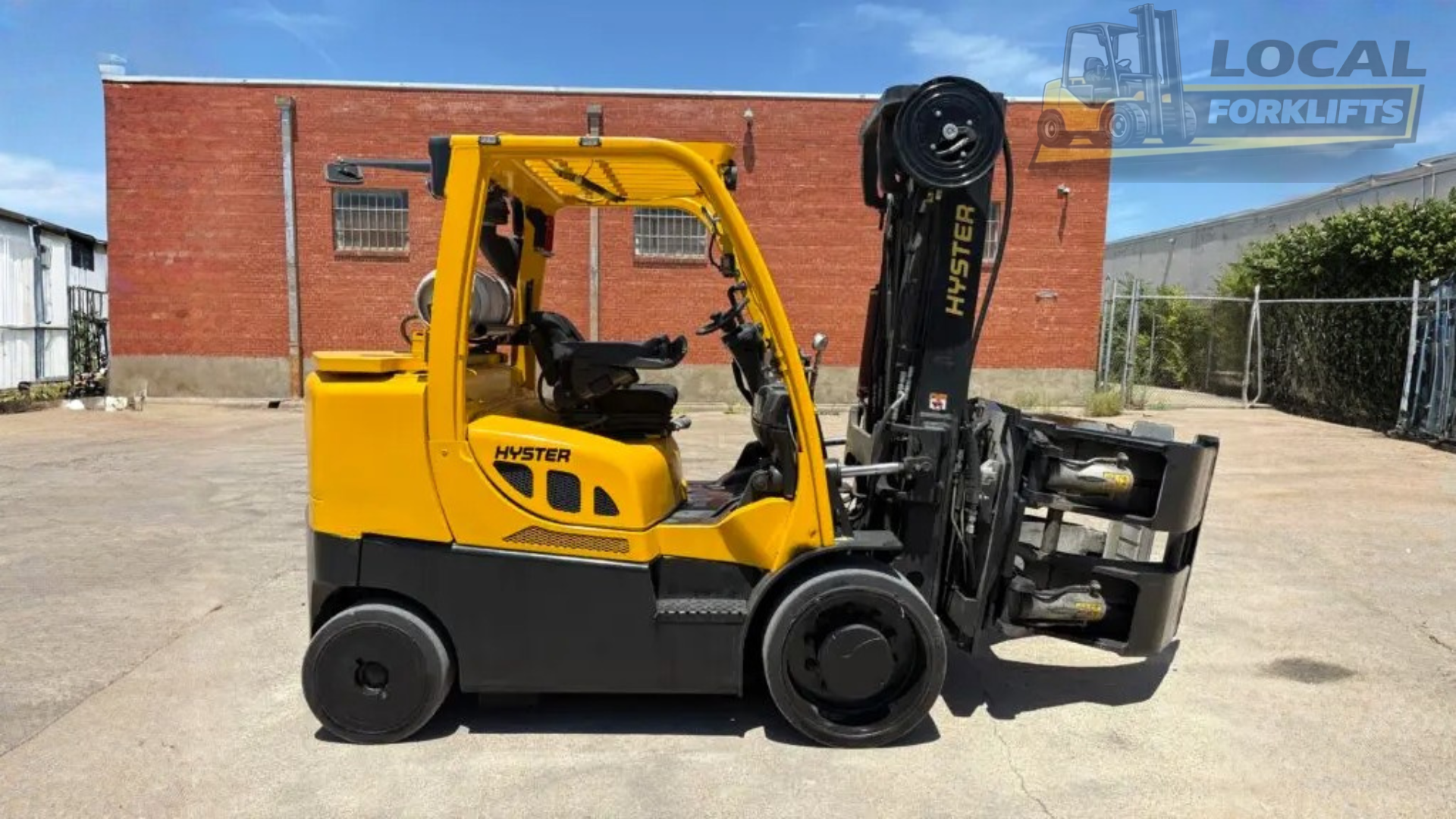 2019 Hyster S135FT 13,500# w/Clamp or Side-Shift and Forks