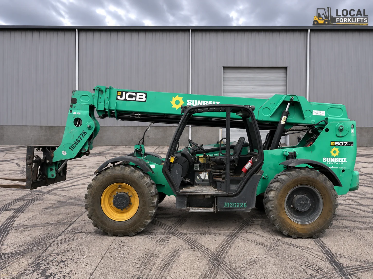 2017 JCB 507-42 7000# Telehandler