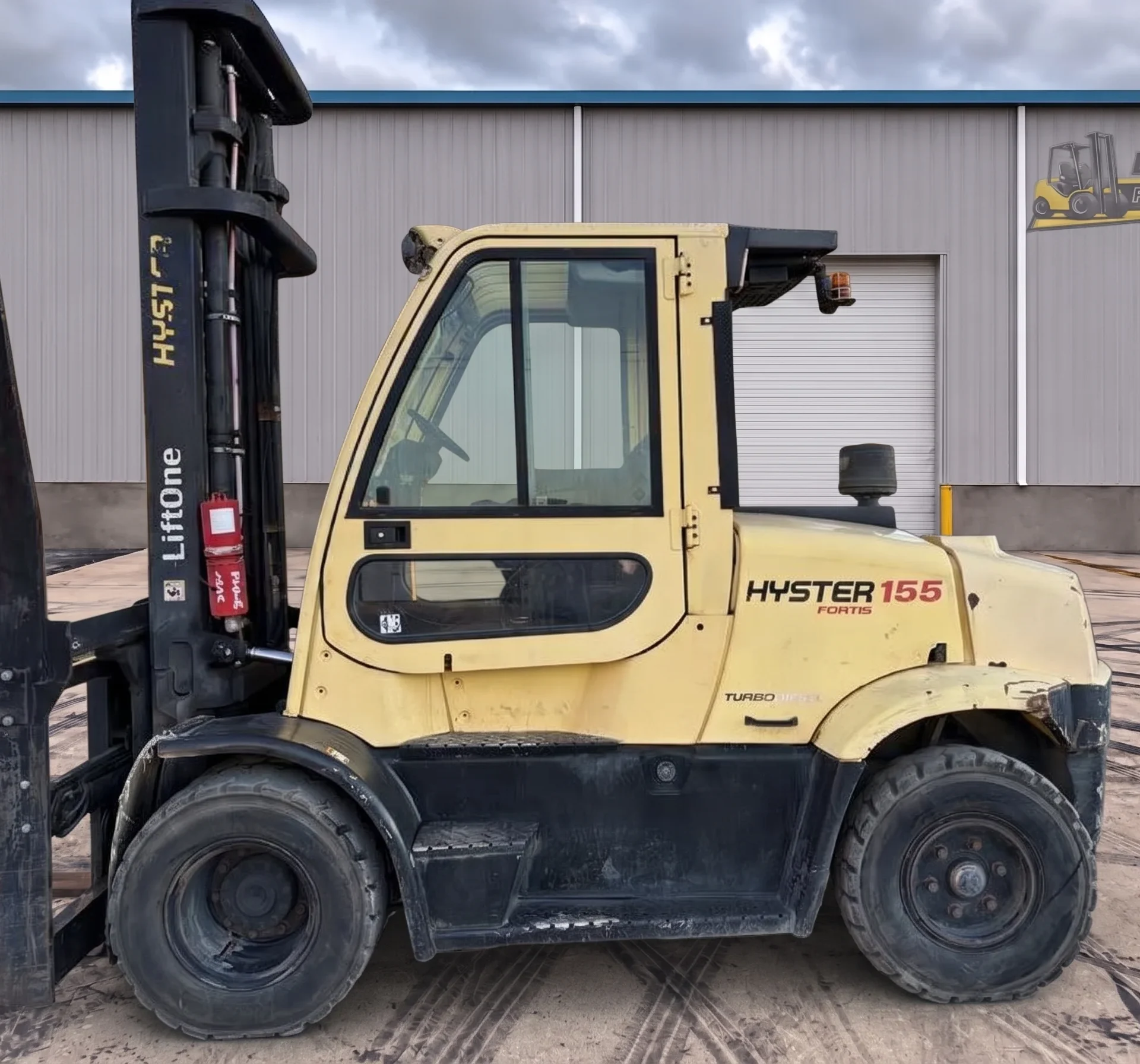 2019 Hyster H155FT 15,500#